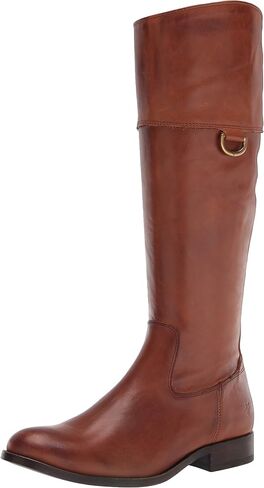 Frye womens Melissa D Ring Tall Knee High Boot, Caramel, 9.5 US in Saudi Arabia