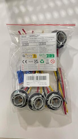 5 قطعة 1157 LED لمبة مقبس التوصيل مقاوم للماء بدوره إشارة الفرامل ضوء الذيل ضوء تسخير قاعدة موصلات اكسسوارات السيارات مع موصل الضغط البارد ل 1130 2057 2357 7528 BAY15D لمبات in Saudi Arabia