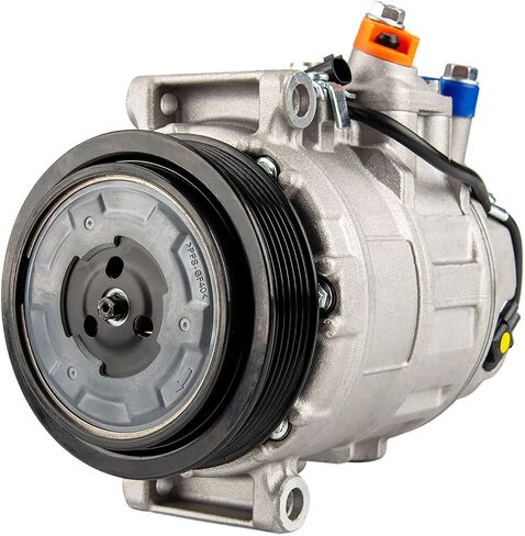 KAX Air Conditioner AC Compressor with Clutch, 98356 replacement for 2006-2011 ML350/R350,2007-2013 S550,2003-2006 E320,2009-2012 GL450,2007-2009 CLK350,2007 GL450 in Saudi Arabia