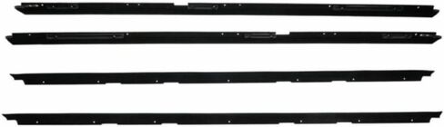 Window Sweeps Felts Seals Kit Set of 4 for Chevy for Monte Carlo 1981-1988 for Pontiac in Saudi Arabia