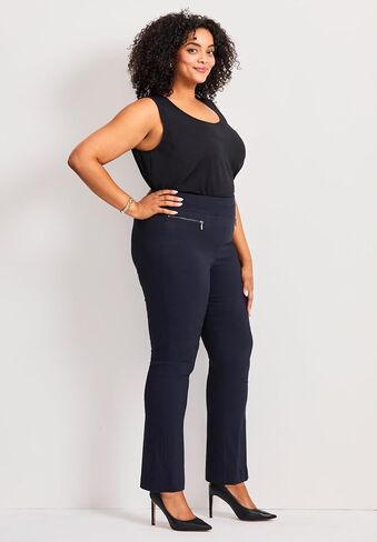 Women's Plus Size Super Stretch Zip Pant in Saudi Arabia
