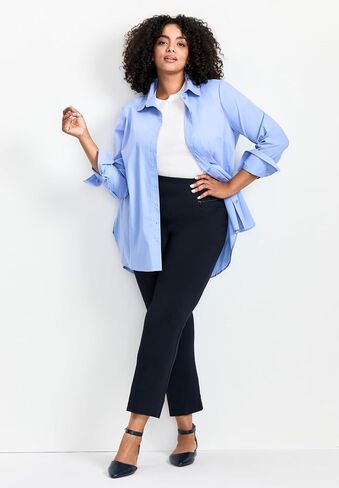 Women's Plus Size Super Stretch Zip Pant in Saudi Arabia