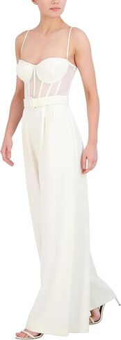 بذلة نسائية من BCBGMAXAZRIA بدون أكمام ورقبة على شكل قلب in Kuwait