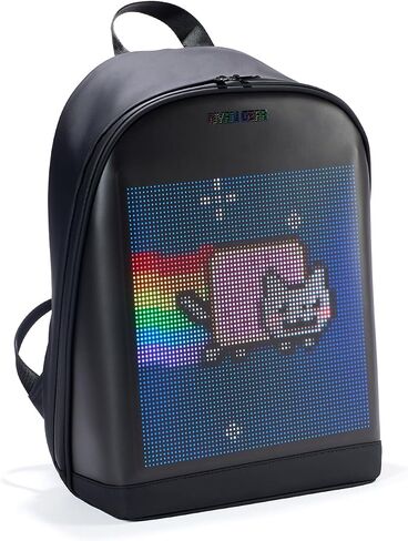 Led Motorcycle Backpack for Men - Led Display Backpack for Travel and Daily Use - Gift for Men & Women in Saudi Arabia