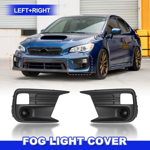 GearUp Fog Light Cover Driver and Passenger Side for Subaru WRX/WRX STI 2018-2021 Replacement for 57731VA360, 57731VA370 in Saudi Arabia