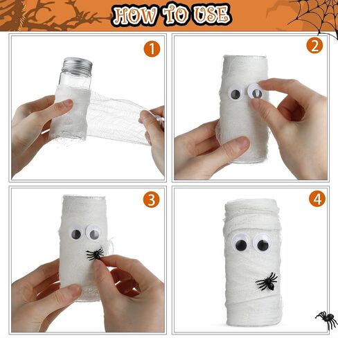 Soulchen 12 Pcs Halloween Plastic Candy Tubes Set with Mini Witch Hat Mini Brooms Halloween Candy Jars Potion Bottles with Lids for DIY Crafts Gift(Small) in Saudi Arabia