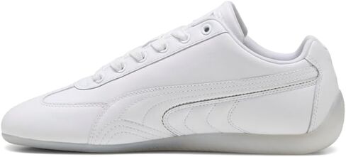 PUMA Mens Scuderia Ferrari Speedcat Miami White Lace Up Sneakers Shoes Casual - White in Saudi Arabia