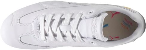 PUMA Mens Scuderia Ferrari Speedcat Miami White Lace Up Sneakers Shoes Casual - White in Saudi Arabia