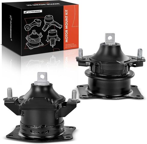 A-Premium 2PCS Engine Motor Mount Set [Automatic Transmission] Compatible with Acura TL 2004-2008, RL 2005-2008, 3.2L 3.5L, Replace# 50830-SDB-A04, 50830-SDA-A02 in Saudi Arabia