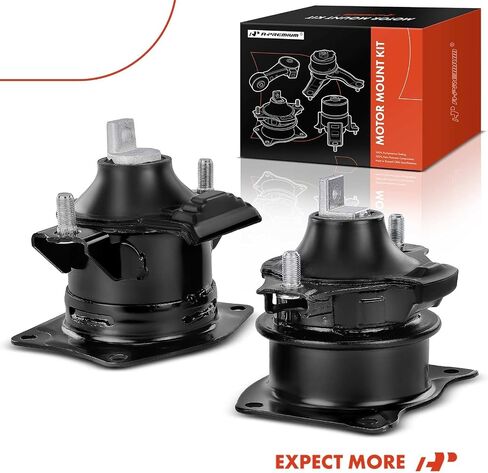 A-Premium 2PCS Engine Motor Mount Set [Automatic Transmission] Compatible with Acura TL 2004-2008, RL 2005-2008, 3.2L 3.5L, Replace# 50830-SDB-A04, 50830-SDA-A02 in Saudi Arabia