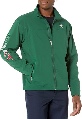 Ariat Male New Team Softshell MEXICO Jacket Verde XX-Large in Saudi Arabia