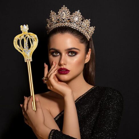 الملكي صولجان للبالغين زي ملحق الملك الملكة صولجان الخيال تأثيري الدعامة زي مهرجان الهالوين in Kuwait