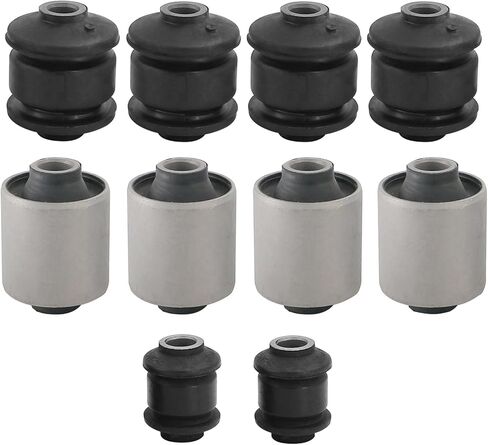 Rear Lateral Upper Lower and Rear Arm Bushing Set (10) Compatible with Toyota 4Runner 1996-2002 Replace 4870235070 4870235050 4874035030 1203864 1203865 1203866 in Saudi Arabia