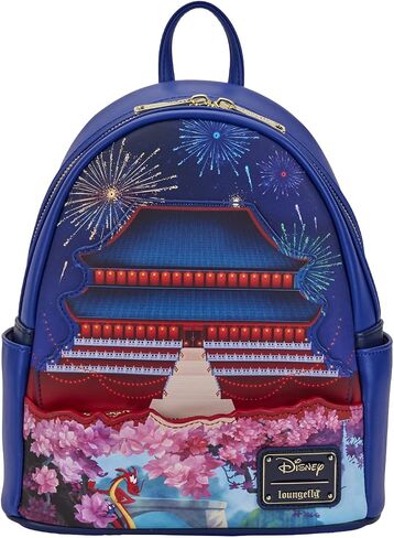 Loungefly Disney Mulan Castle Light UP MINI Backpack in Saudi Arabia