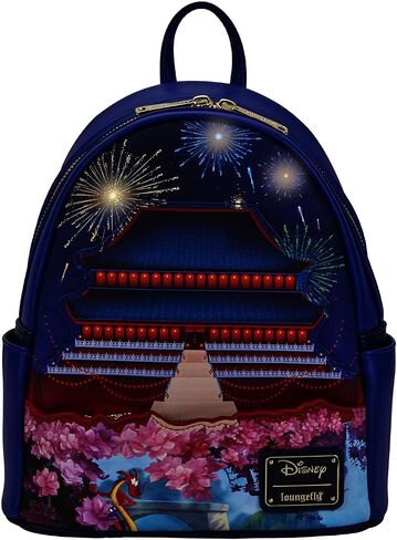 Loungefly Disney Mulan Castle Light UP MINI Backpack in Saudi Arabia