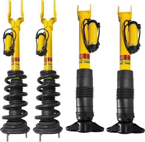 68139497AC 68139503AB PCS Front and Rear Struts Shocks Absorber w/Magnetic Assy with spring Compatible with Jeep Grand Cherokee SRT Sport 2012-2015 68384344AA 68139503AC in Saudi Arabia