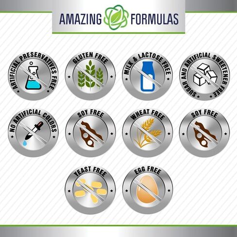 Amazing Formulas CLA 1000mg 120 Softgels Supplements | Conjugated Linoleic Acid | Non-GMO | Gluten Free in Kuwait