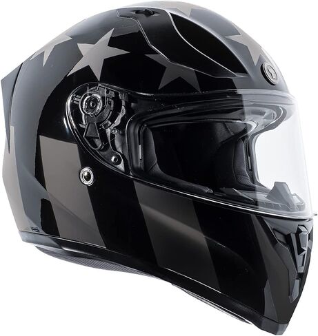 TORC T15 Unisex-Adult Full-face-Helmet-Style Motorcycle Helmet with Solid Color in Saudi Arabia