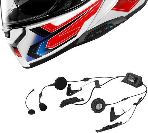 The Helmet Shop SRL3 Bluetooth Headset Plus Neotec 3 Modular Helmet Combo. SRL3 Headset Comes pre-Installed and Tested. in Saudi Arabia
