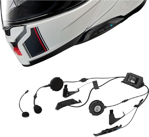The Helmet Shop SRL3 Bluetooth Headset Plus Neotec 3 Modular Helmet Combo. SRL3 Headset Comes pre-Installed and Tested. in Saudi Arabia