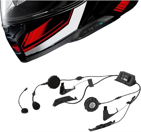 The Helmet Shop SRL3 Bluetooth Headset Plus Neotec 3 Modular Helmet Combo. SRL3 Headset Comes pre-Installed and Tested. in Saudi Arabia