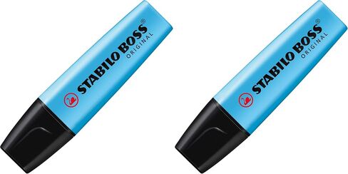 STABILO BOSS Original Highlighter, Blue, 5mm in Saudi Arabia