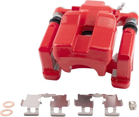 Rear Performance Brake Caliper Set Red Compatible with 2007-2012 Lexus ES350 2008-2012 Toyota Avalon 2007-2011 Camry in Saudi Arabia