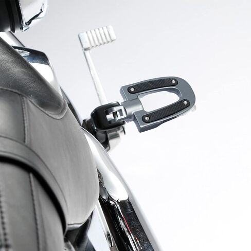 مسند قدم للسائق الأمامي XMT-MOTO مناسب لدراجات Harley Softail 2018-2023 رمادي معدني in Saudi Arabia