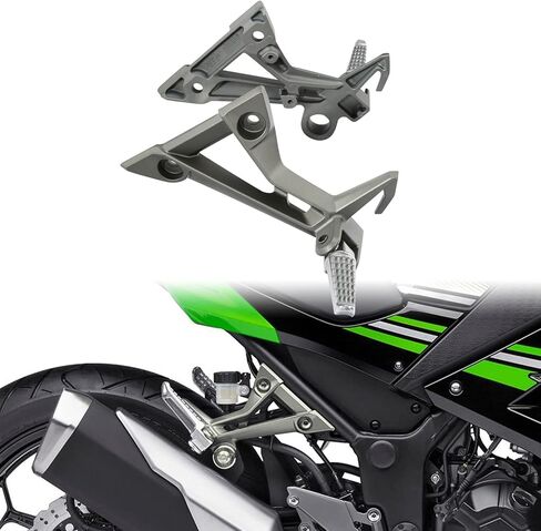 TCT-MOTORPARTS مجموعات مسند قدم الركاب الخلفية تناسب كاواساكي نينجا 300 2013-2017 16 in Saudi Arabia