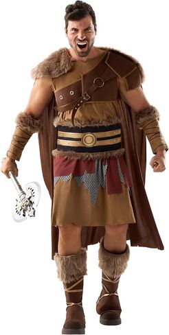 Spooktacular Creations Halloween Viking Costume Men, Barbarian Costume Men, Adult Viking Outfit for Halloween Party in Saudi Arabia