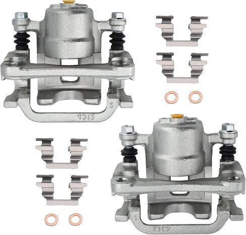 الفرجار الفرامل الخلفية ث/قوس 19B2792A 19B2793A لإنفينيتي G35 2005-2008/G37 2009-2010/M35 2006-2009/M45 2006-2009، لنيسان 350Z 2006-2009 فرجار فرامل السائق والركاب in Saudi Arabia
