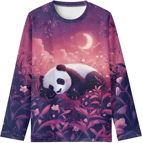 T Shirt for Girls 3-16Y Long Sleeve Crew Neck Shirt Casual Fall Costume Outdoors Athletic T-Shirt in Kuwait