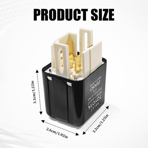 Relay 90987-04002 056700-6780, Starter Relays, 12V 40A 5Pins Automotive Power Relays, Car Accessories High-Performance Plug-in Type Relay Compatible with Toyota 4Runner RAV4 Previa Lexus GS300 in Saudi Arabia