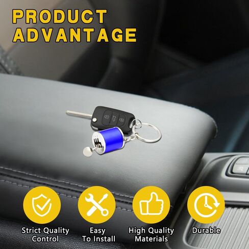Car Shifter Gear Keychain, Six Speed Manual Transmission Stick Shift Keyring, Auto Part Creative Fidget Toy, Car Decoration Accessories Auto Gearbox Shifter Key Chain for Women and Men in Saudi Arabia