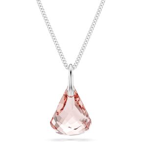 Swarovski Lunar drop pendant, Pink, Rose gold-tone finish in Saudi Arabia