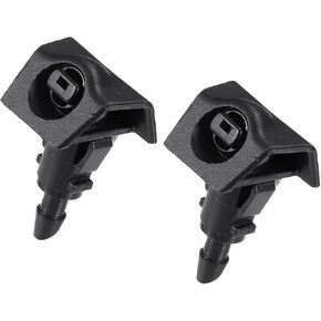 ACROPIX No.28931-ZW80A / Windshield Washer Nozzle for Nissan Versa 2009-2012 / Wiper Spray Nozzle/Durable/ABS / 2 Pcs Black Car Parts in Saudi Arabia