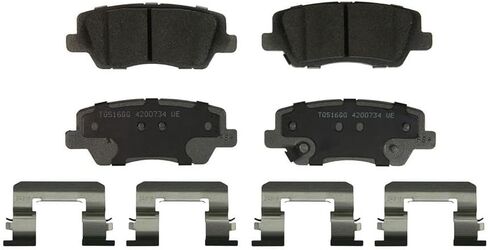 1x Disc Brake Pads Rear Discs Brake Pads Kit For Cadillac ATS 2013 For Cadillac ATS For Cadillac CTS 2014 For Cadillac ATS For Cadillac CTS 2015 For Cadillac ATS 2016 in Saudi Arabia