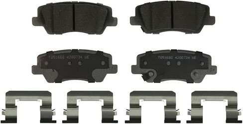 1x Disc Brake Pads Rear Discs Brake Pads Kit For Cadillac ATS 2013 For Cadillac ATS For Cadillac CTS 2014 For Cadillac ATS For Cadillac CTS 2015 For Cadillac ATS 2016 in Saudi Arabia