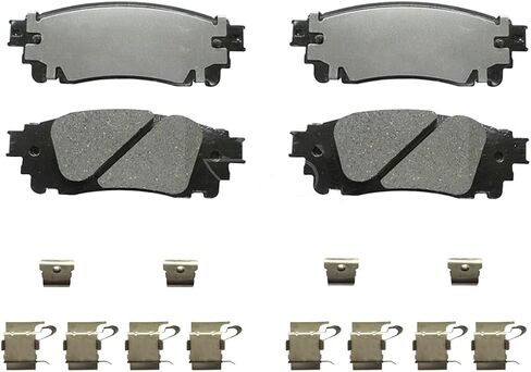 1x Disc Brake Pads Rear Discs Brake Pads Kit For RX350 For RX450h 2016 For RX350 For RX450h 2017 For RX350 For RX450h 2018 For RX350 2019 in Saudi Arabia