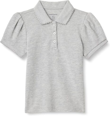 Amazon Essentials Girls and Toddlers' Uniform Pique Polo Shirt in Saudi Arabia