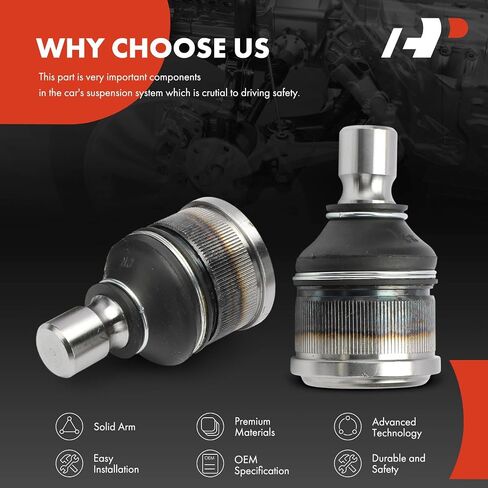 A-Premium 2 x Front Lower Ball Joints, Compatible with Ford Escape 2001-2012 & Mazda Tribute 2001-2006 2008-2011 & Mercury Mariner 2005-2011 in Saudi Arabia