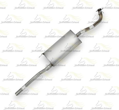Exhaust Y Pipe Muffler and Resonator Pipe Compatible for 2004-2006 Lexus RX330 3.3L | Stainless Steel | Northeastern Exhaust | Free Gaskets, Clamps and Sleeve | Automotive Replacement Part in Saudi Arabia