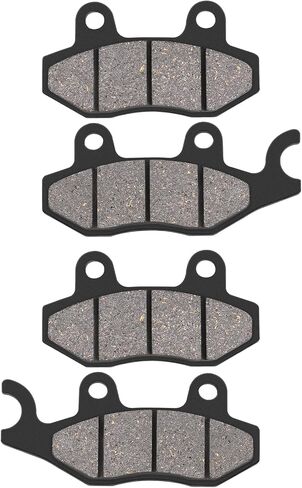 Road Passion Front and Rear Brake Pads Compatible with SUZUKI STREET BIKES Burgman/Skyware AN 400 K/Z/L/A 2007-2015 KAWASAKI DIRT BIKE KL 650 E (KLR650) 2008 2009 2010 2011 2012 2013 2014 2015 in Saudi Arabia