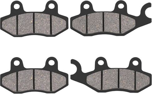 Road Passion Front and Rear Brake Pads Compatible with SUZUKI STREET BIKES Burgman/Skyware AN 400 K/Z/L/A 2007-2015 KAWASAKI DIRT BIKE KL 650 E (KLR650) 2008 2009 2010 2011 2012 2013 2014 2015 in Saudi Arabia