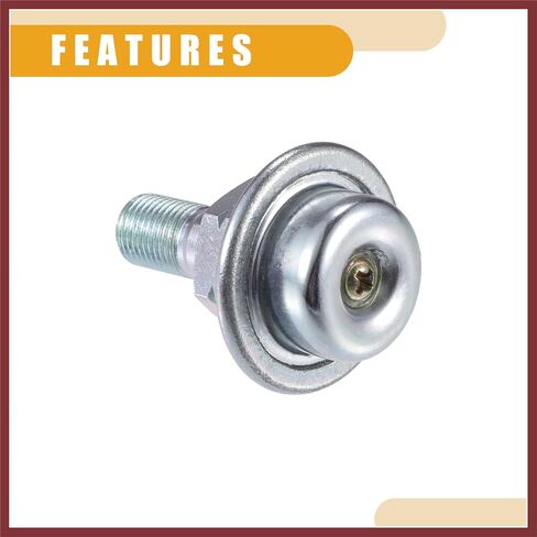 Fuel Injection Pressure Regulator No.23270-50010 - Car Fuel Pressure Regulator - for Toyota Land Cruiser 1998-2007 Metal Silver Tone - 1 Pc Replace Parts in Saudi Arabia