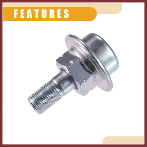 Fuel Injection Pressure Regulator No.23270-50010 - Car Fuel Pressure Regulator - for Toyota Land Cruiser 1998-2007 Metal Silver Tone - 1 Pc Replace Parts in Saudi Arabia