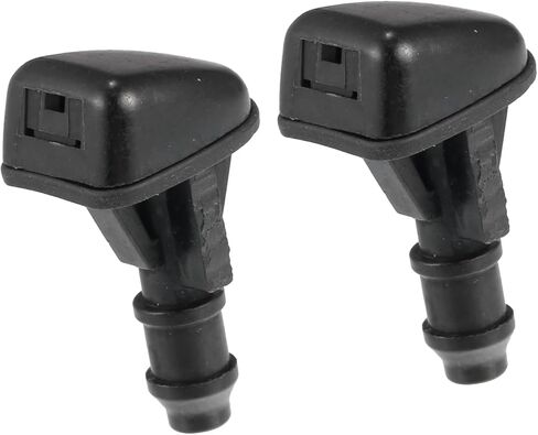Windshield Wiper Washer Nozzle Spray Jet Fit for Ford Escape 2009-2012 No.8L8Z17603AA - Pack of 2 Black Auto Replacement Parts in Saudi Arabia