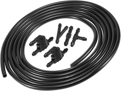 Car Windshield Washer Hose Kit 300cm 10ft Windshield Washer Nozzle Hose with Connectors for Toyota Corolla Tundra Land Cruiser 85321-28020 Replacement in Saudi Arabia