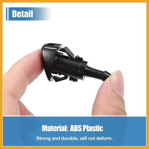 Windshield Washer Nozzle for Toyota FJ Cruiser 2007-2014 for Toyota Sequoia 2005-2007 Windshield Sprayer Nozzle Replaces No.85381-34030 Replacement in Saudi Arabia