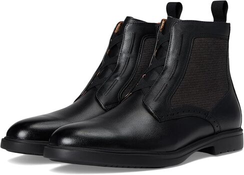 Stacy Adams Men's Thompson Elastic Lace Inside Zip Boot Fashion in Saudi Arabia